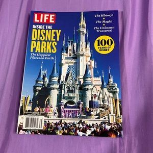 2023 LIFE Magazine 100 Years of Disney Inside the Parks NEW